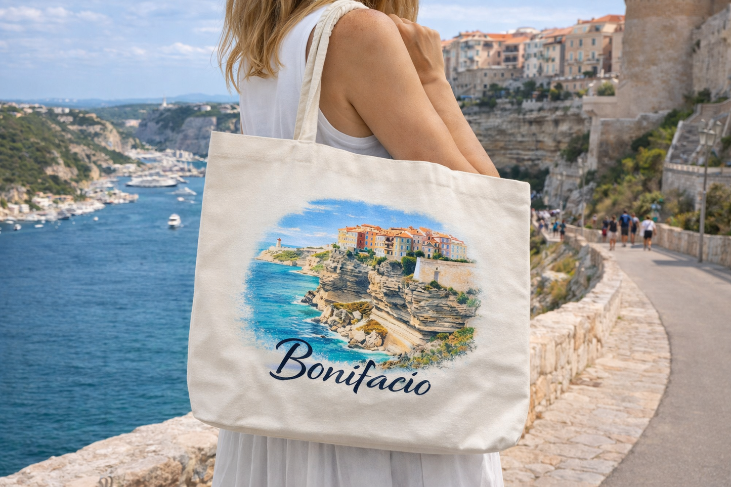 Tote bag Bonifacio — Format 40x30 cm
