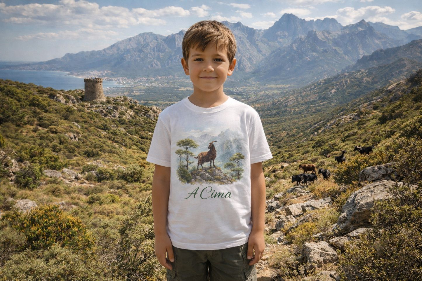 T-Shirt A Cima (au sommet,tout en haut)