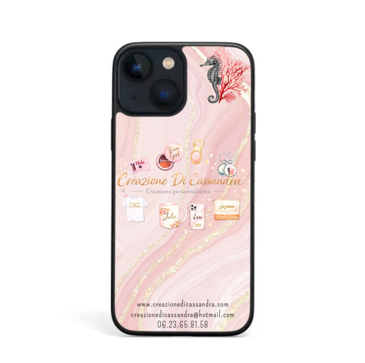 Coque de téléphone personnalisée – Carte de visite professionnelle