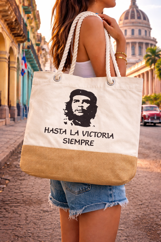 Cabas HASTA LA VICTORIA SIEMPRE — Format 47x35 cm