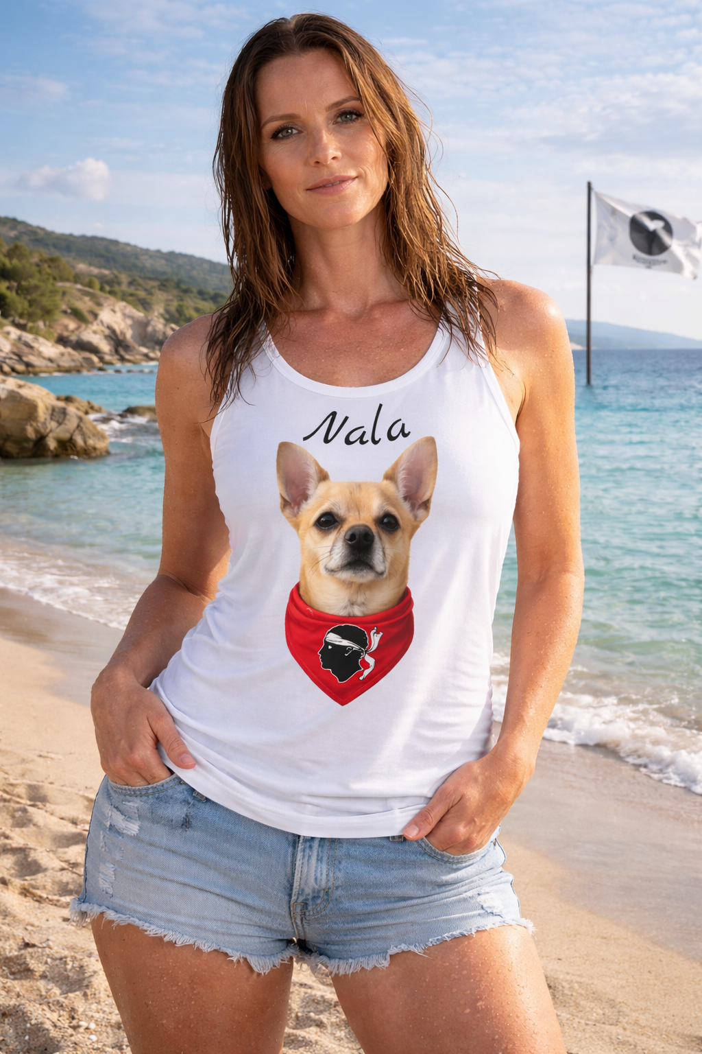 Tee-Shirt ou débardeur à personnaliser avec la photo de votre animal