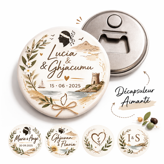 Décapsuleurs aimanté - Rond 56 mm