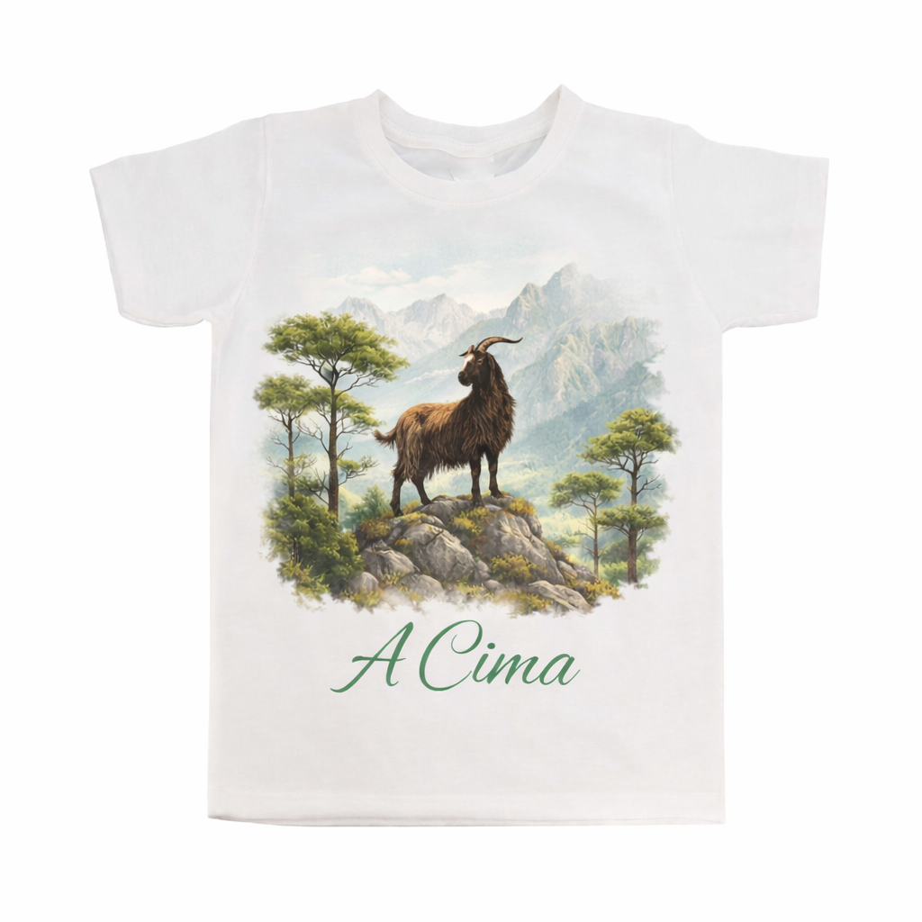 T-Shirt A Cima (au sommet,tout en haut)