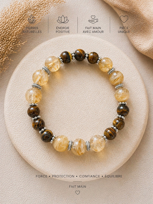  Bracelet Force Solaire — Fait Main