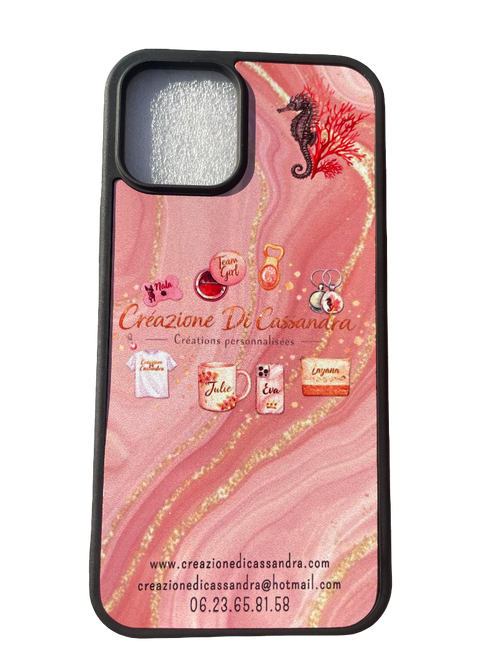 Coque de téléphone personnalisée – Carte de visite professionnelle