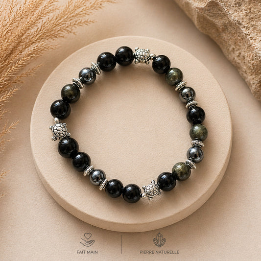 🐢 Bracelet Sagesse Originelle — Fait Main