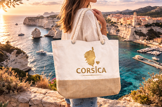 Cabas Corsica — Format 47x35 cm